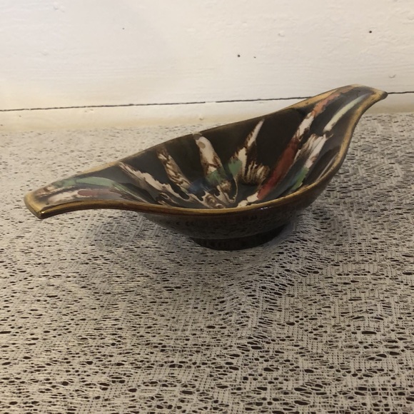 Vintage West Germany Candy Bowl Trinket Bowl Dish Marked 665/26 - Picture 7 of 10